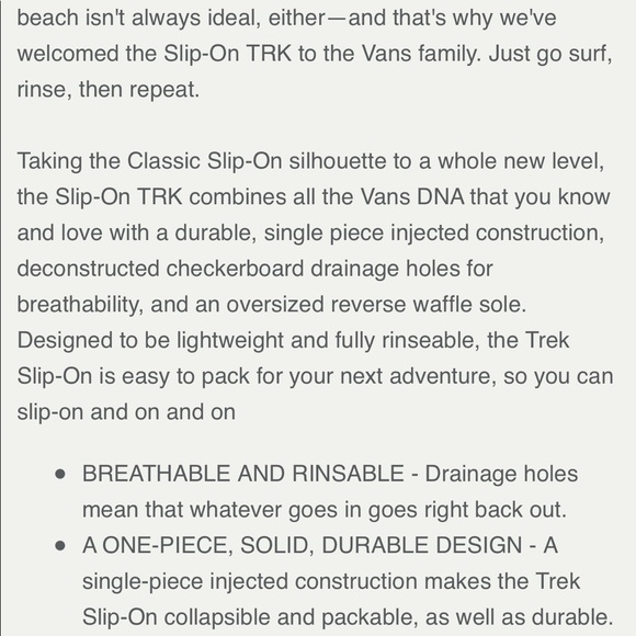 NWB Vans X Chris Johanson Trek Slip-On Shoes - Picture 10 of 10